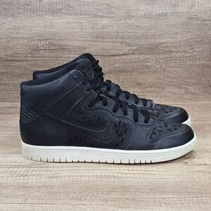 Nike Dunk High Fuse QS Men's Size 13 Black Sneakers (431978-001)